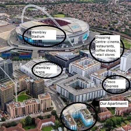 Stylish Wembley Stadium And Ovo Arena Apartment, ロンドン エクステリア 写真